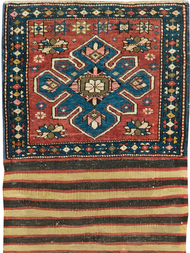 Antique Northwest Persian Bag Face Runner, No.10890 - Gss