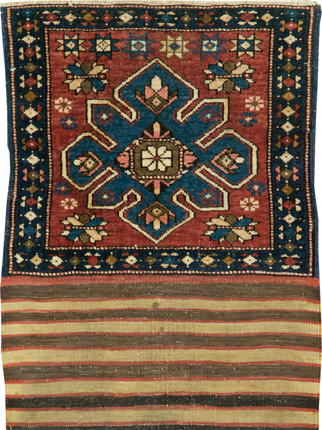 Antique Northwest Persian Bag Face Runner, No.10890 - Gss