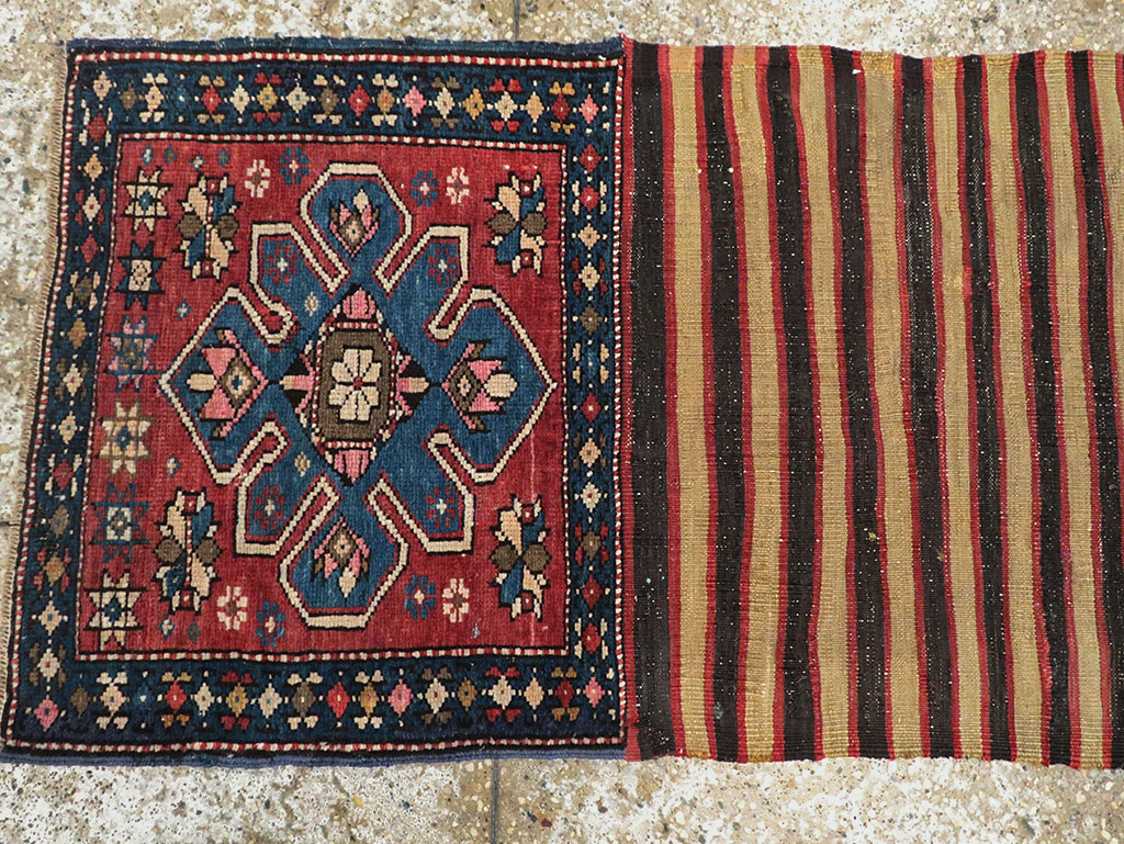Antique Northwest Persian Saddlebag (Khorjin), No.10890 - Gss