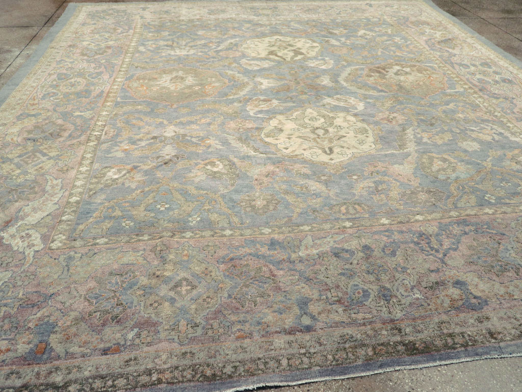 Antique Persian Sultanabad Square Room Size Carpet, No.11018 - Gss