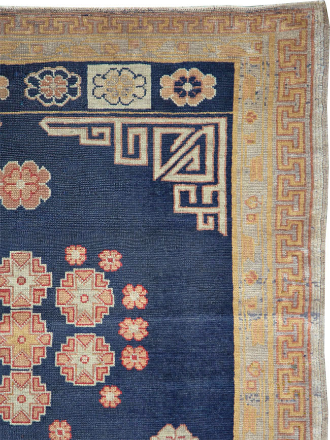 Antique East Turkestan Khotan Rug, No.11019 - Gss