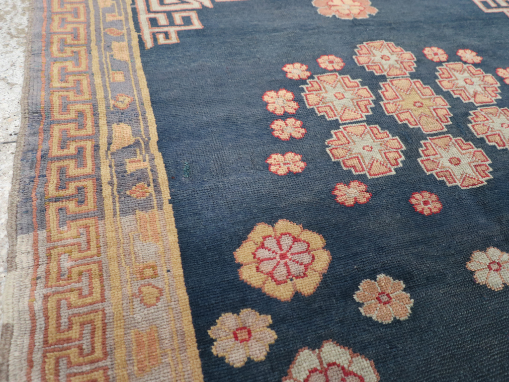 Antique East Turkestan Khotan Rug, No.11019 - Gss