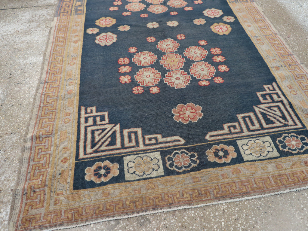 Antique East Turkestan Khotan Rug, No.11019 - Gss
