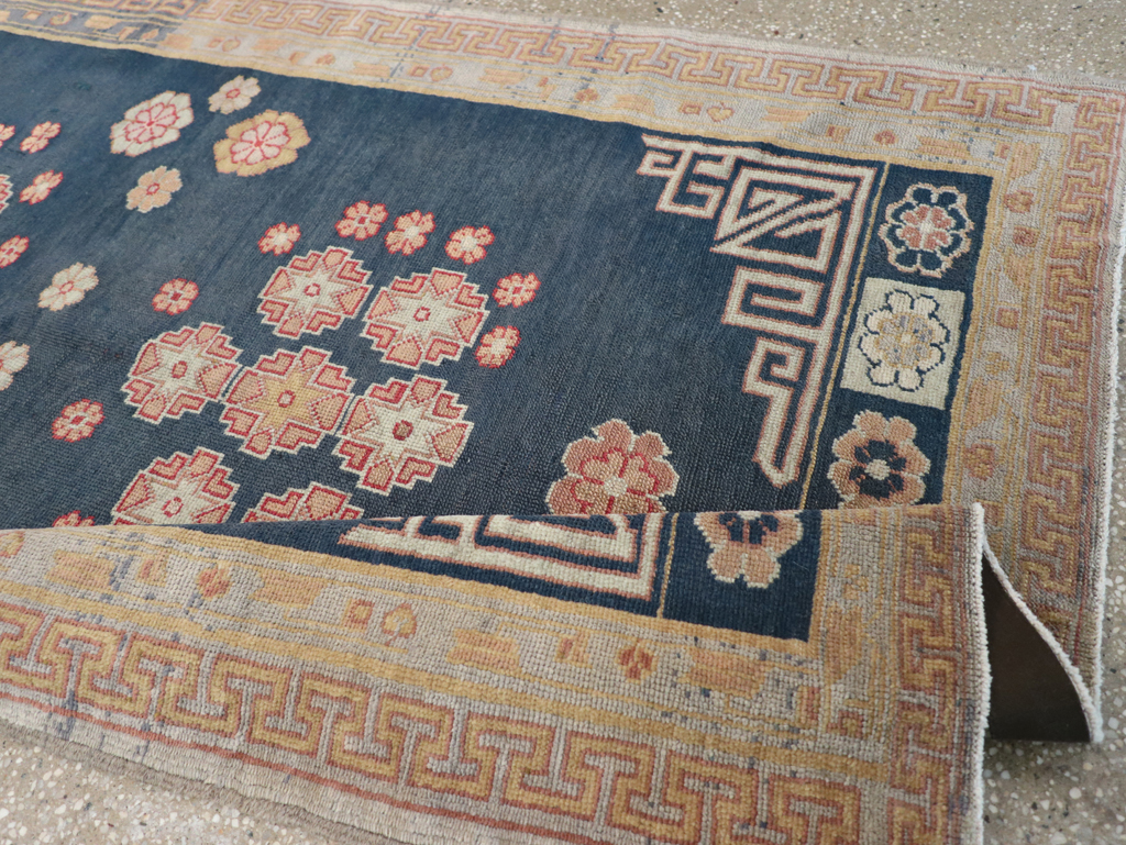 Antique East Turkestan Khotan Rug, No.11019 - Gss