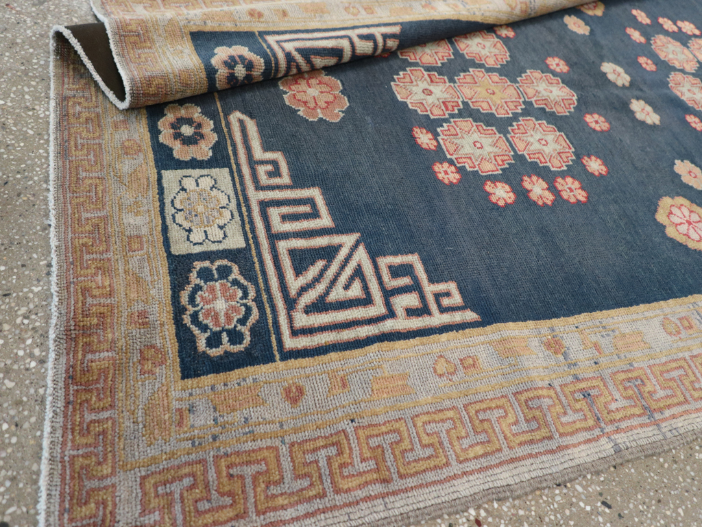 Antique East Turkestan Khotan Rug, No.11019 - Gss