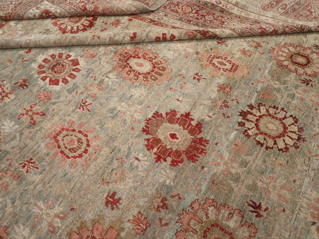 Antique Persian Bidjar Oversize Carpet, No.11081 - Gss