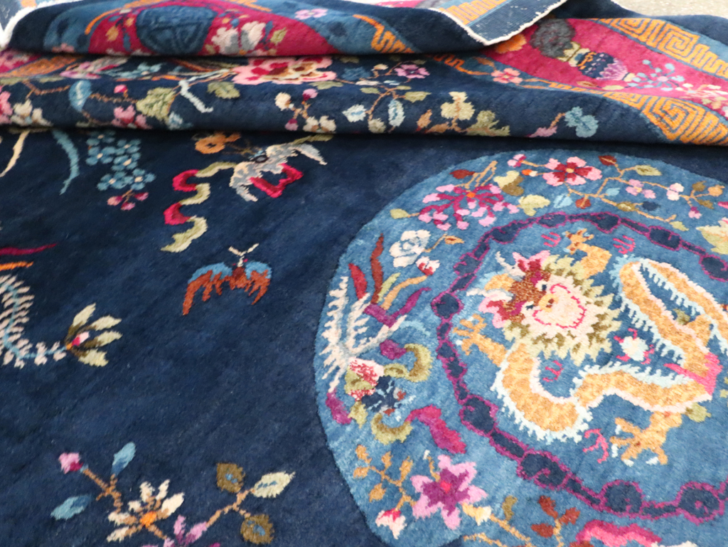 Vintage Chinese Art Deco Room Size Carpet, No.11122 - Gss