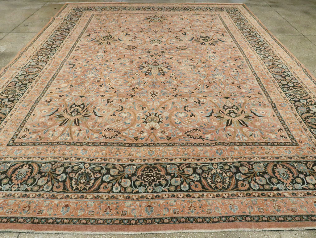 Antique Persian Dorokhsh Carpet, No.11179 - Gss