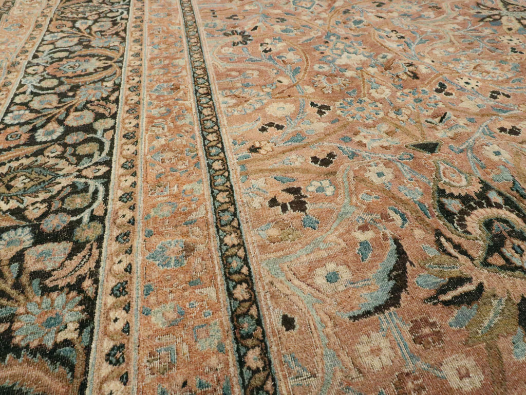 Antique Persian Dorokhsh Carpet, No.11179 - Gss