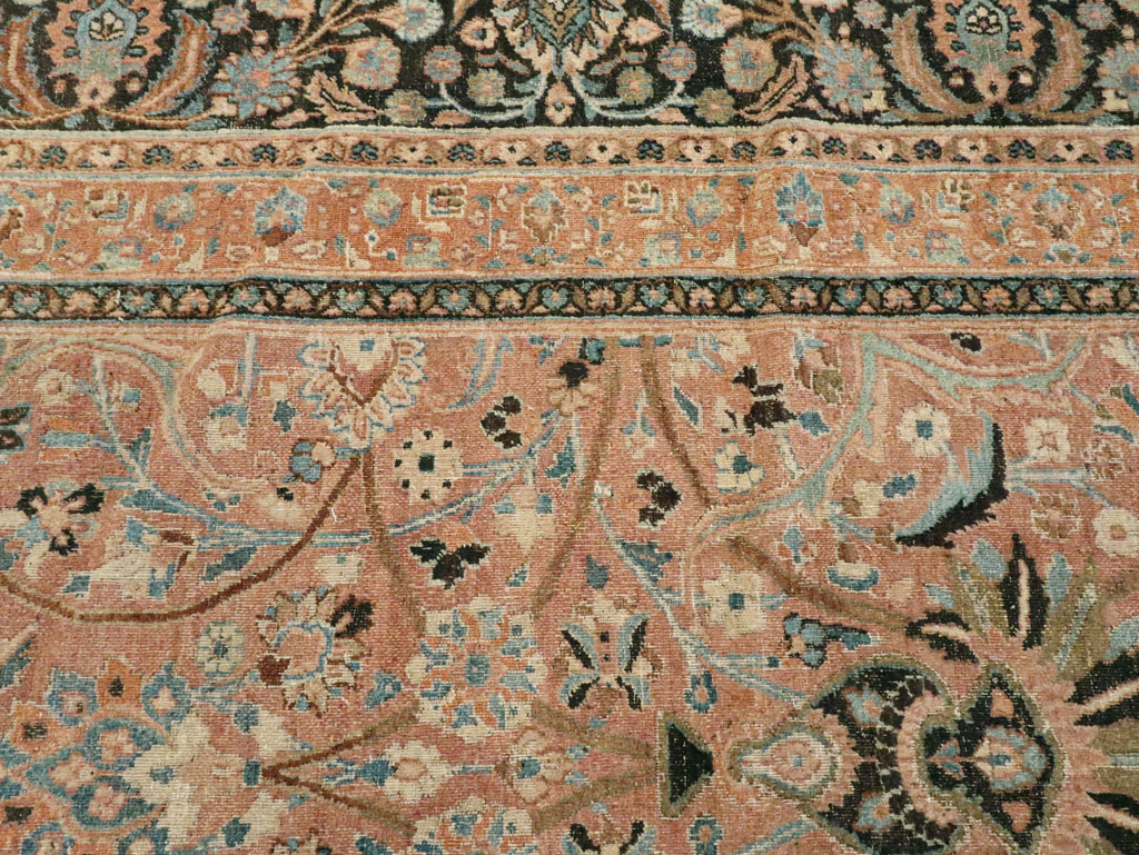 Antique Persian Dorokhsh Carpet, No.11179 - Gss