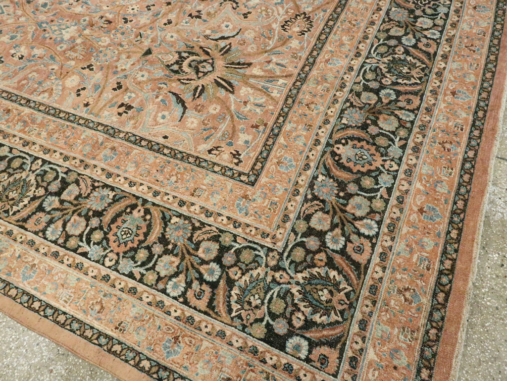 Antique Persian Dorokhsh Carpet, No.11179 - Gss