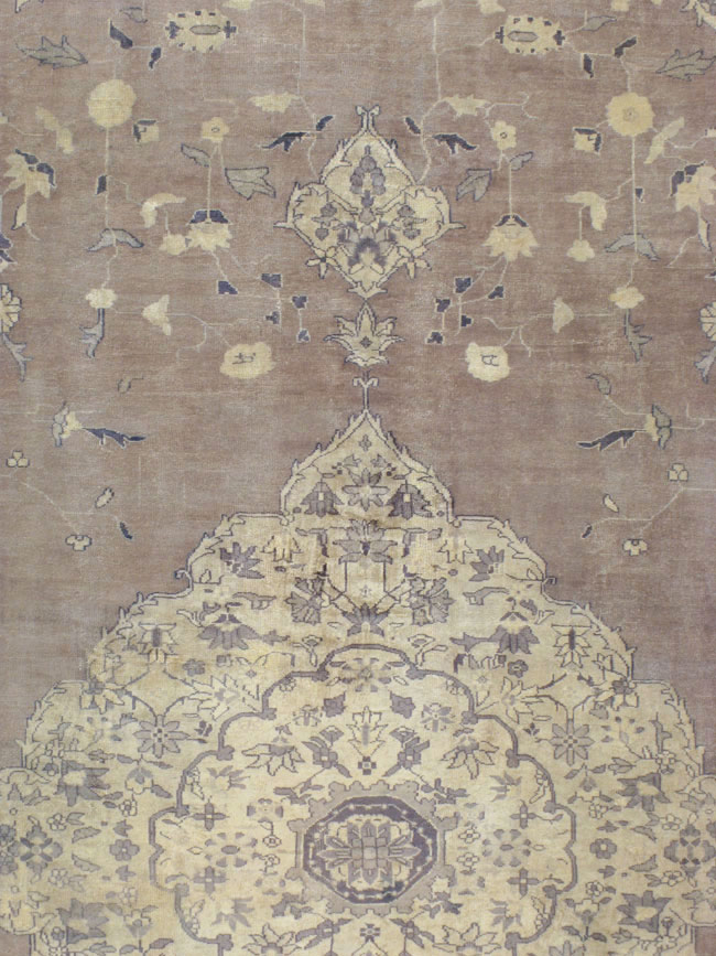 Antique Turkish Oushak Carpet, No.11211 - Gss