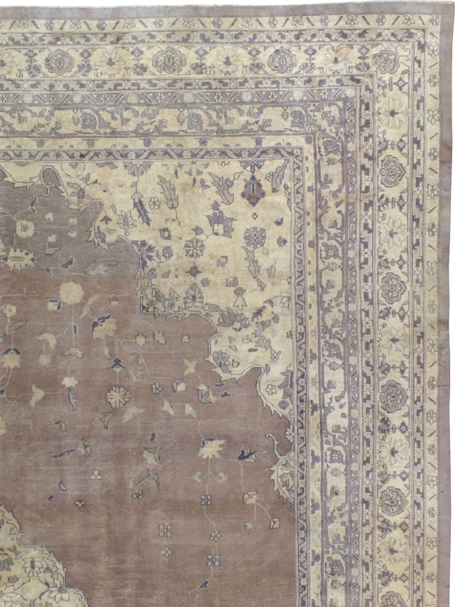 Antique Turkish Oushak Carpet, No.11211 - Gss