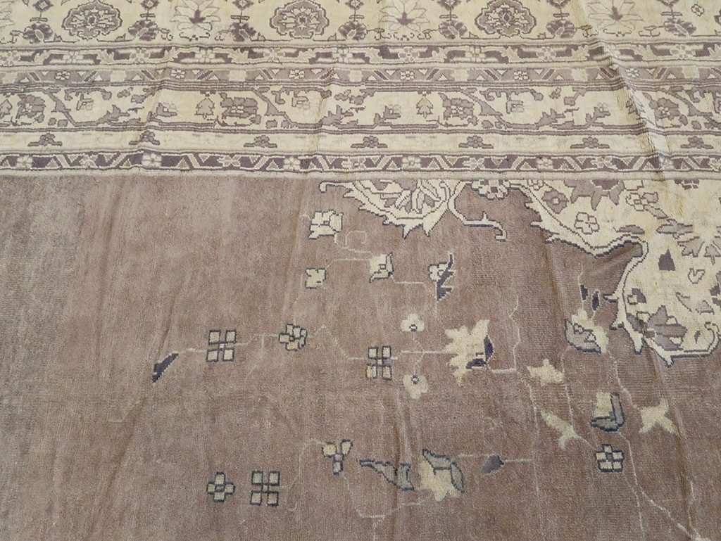 Antique Turkish Oushak Carpet, No.11211 - Gss
