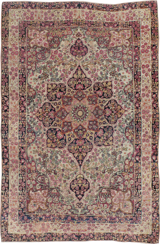 Antique Persian Lavar Kerman Rug, No.11251 - Gss