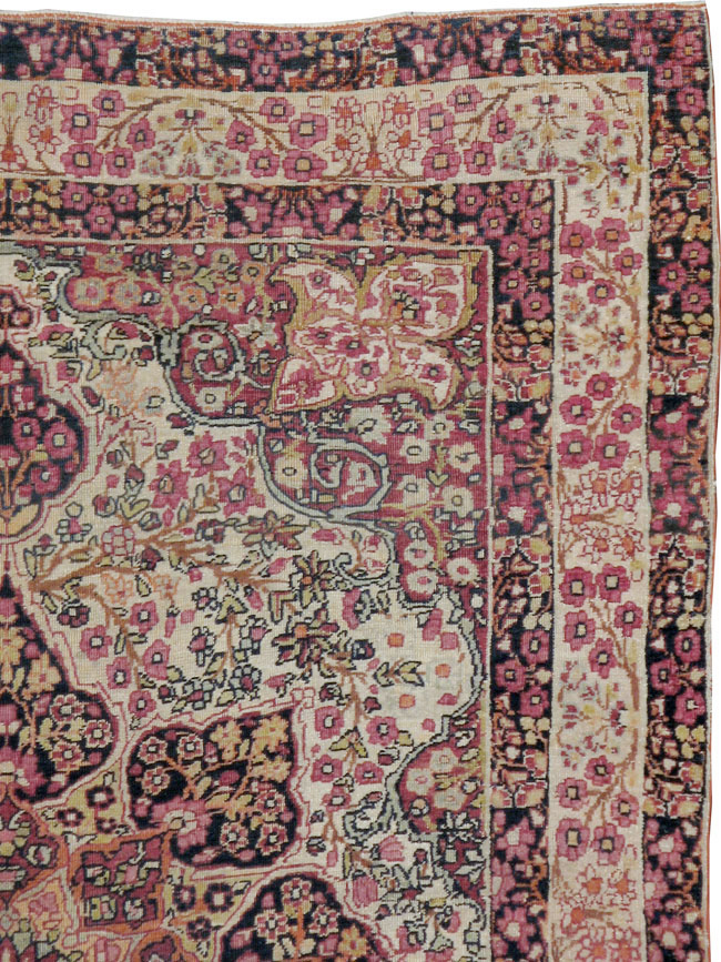 Antique Persian Lavar Kerman Rug, No.11251 - Gss