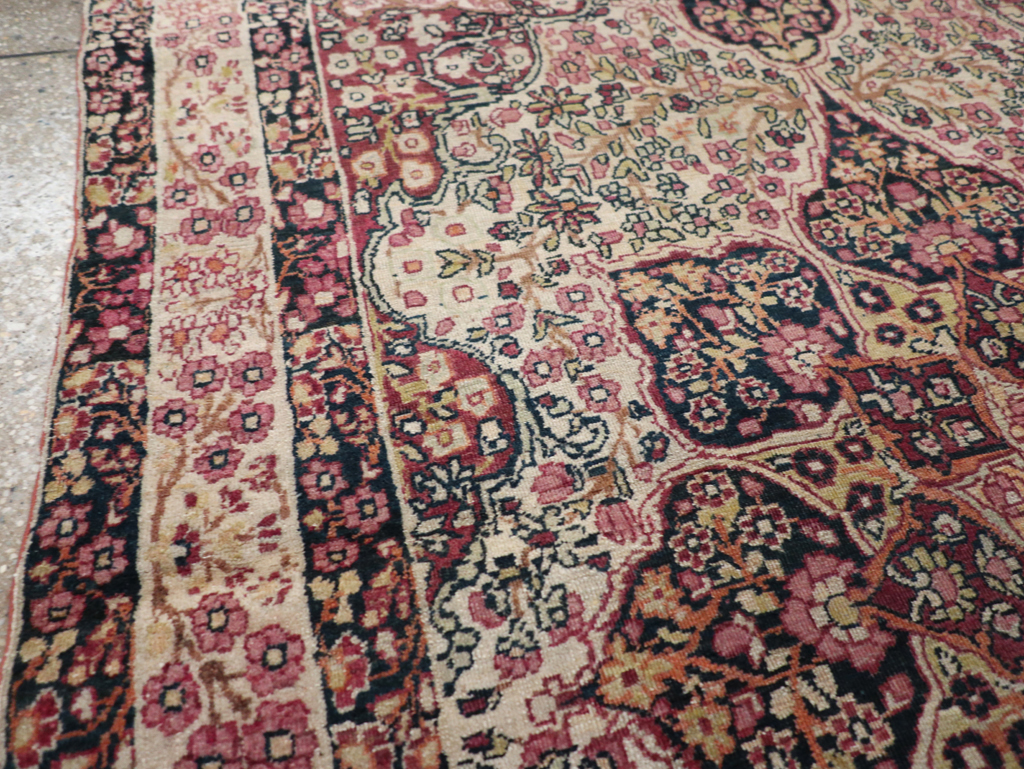 Antique Persian Lavar Kerman Rug, No.11251 - Gss