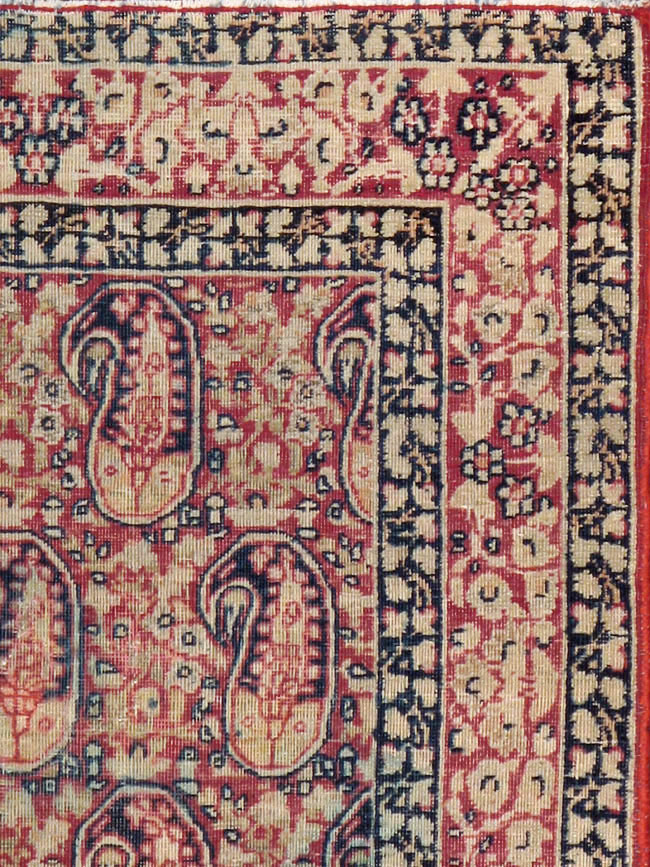 Antique Persian Lavar Kerman Rug, No.11253 - Gss