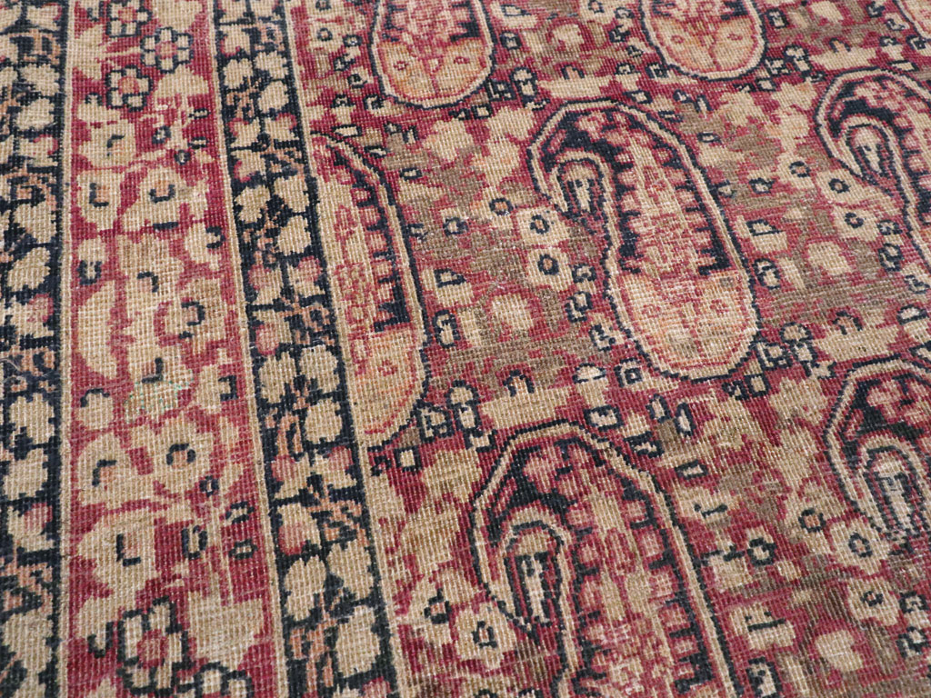 Antique Persian Lavar Kerman Rug, No.11253 - Gss
