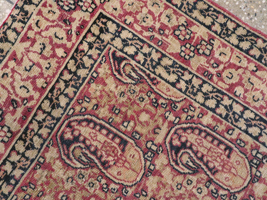 Antique Persian Lavar Kerman Rug, No.11253 - Gss