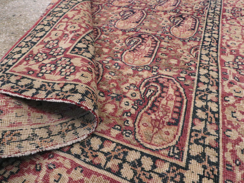 Antique Persian Lavar Kerman Rug, No.11253 - Gss