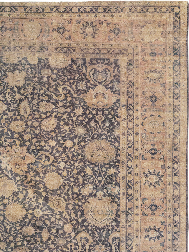 Antique Indian Lahore Room Size Carpet, No.11284 - Gss