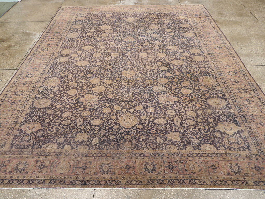 Antique Indian Lahore Room Size Carpet, No.11284 - Gss