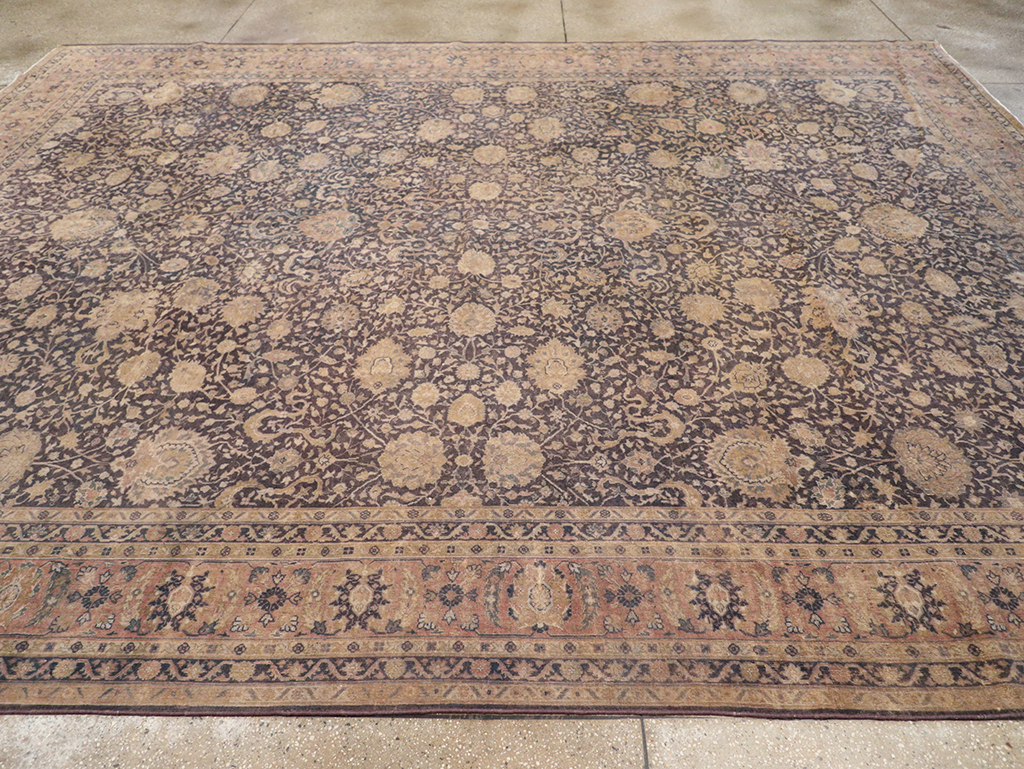 Antique Indian Lahore Room Size Carpet, No.11284 - Gss
