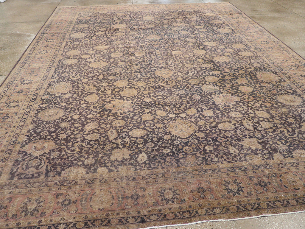 Antique Indian Lahore Room Size Carpet, No.11284 - Gss