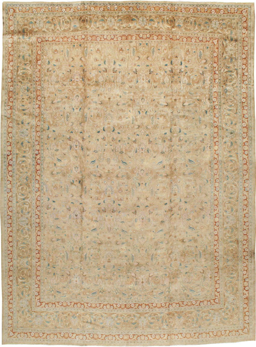 Antique Persian Dorokhsh Carpet, No.11339 - Gss
