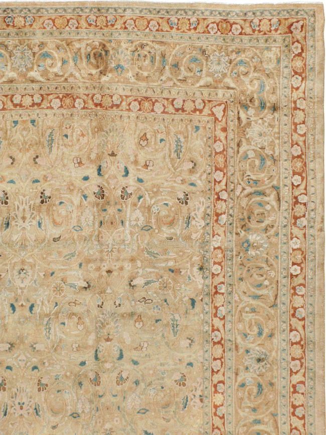 Antique Persian Dorokhsh Carpet, No.11339 - Gss