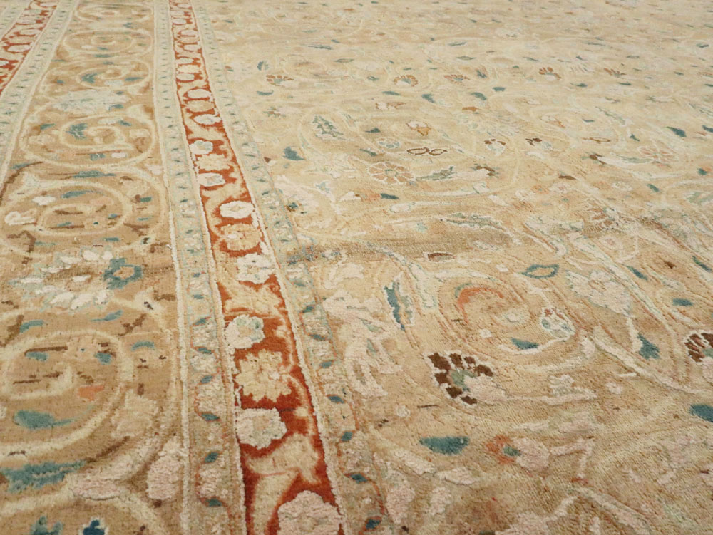 Antique Persian Dorokhsh Carpet, No.11339 - Gss