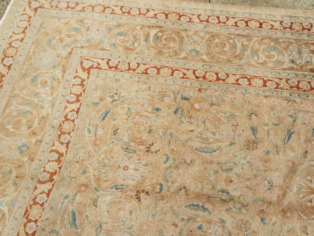 Antique Persian Dorokhsh Carpet, No.11339 - Gss