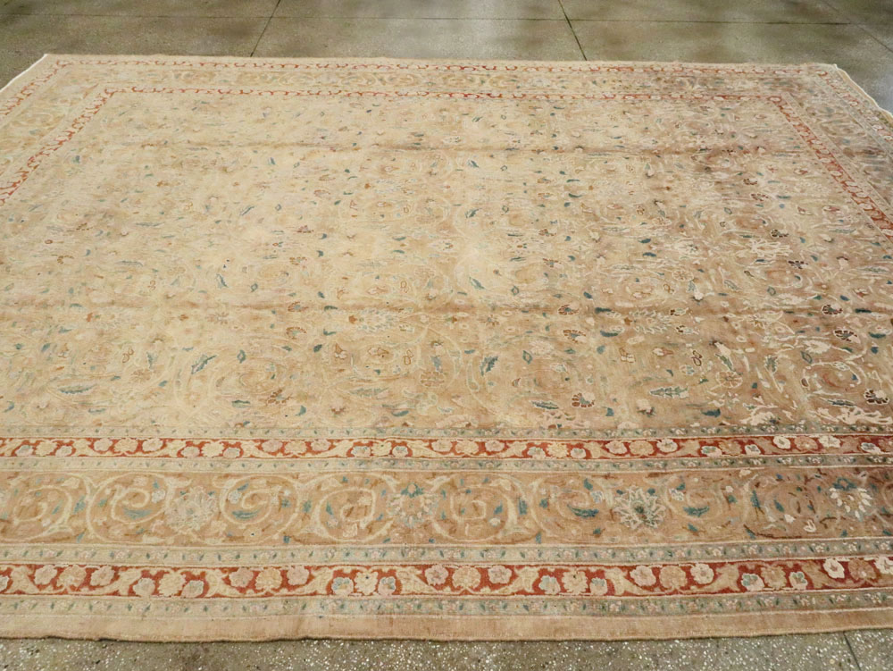 Antique Persian Dorokhsh Carpet, No.11339 - Gss