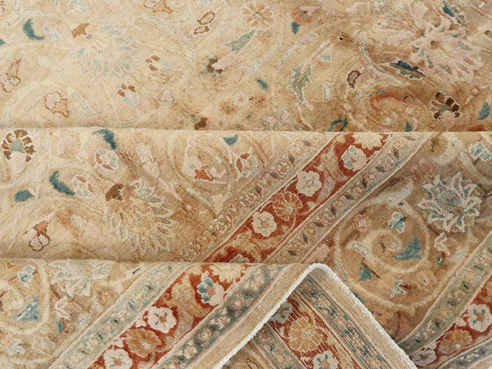 Antique Persian Dorokhsh Carpet, No.11339 - Gss