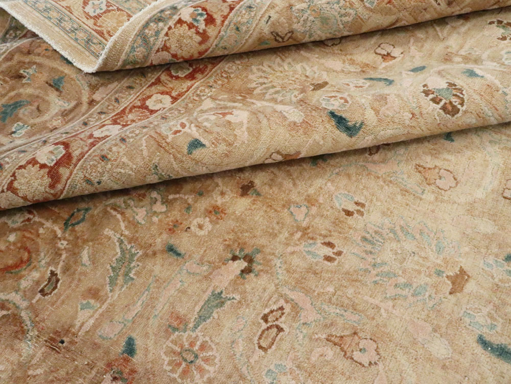 Antique Persian Dorokhsh Carpet, No.11339 - Gss