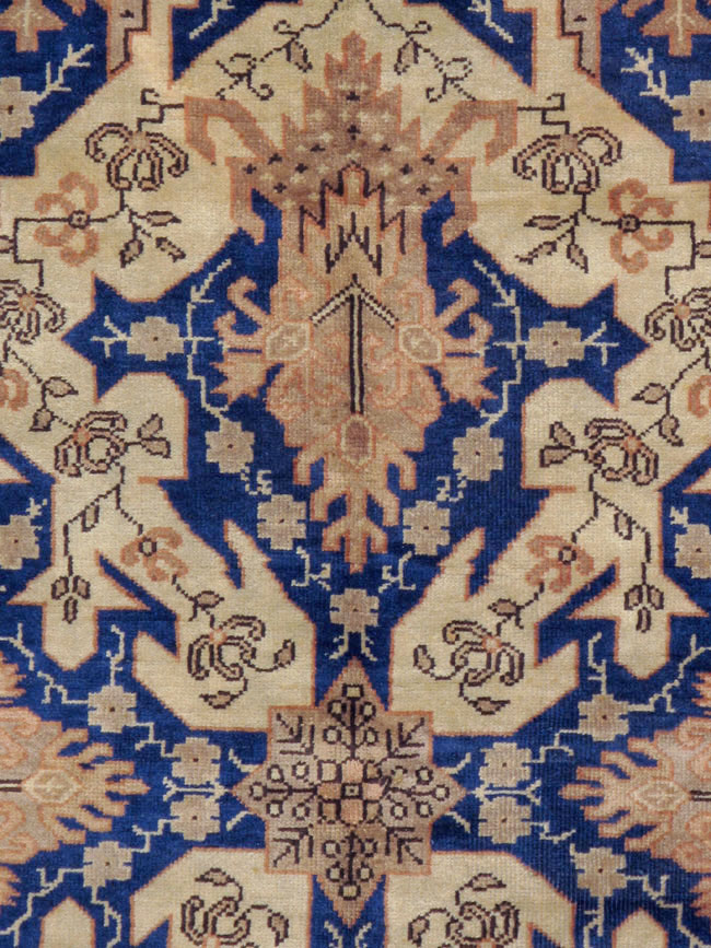 Vintage Indian Lahore Carpet, No.11345 - Gss