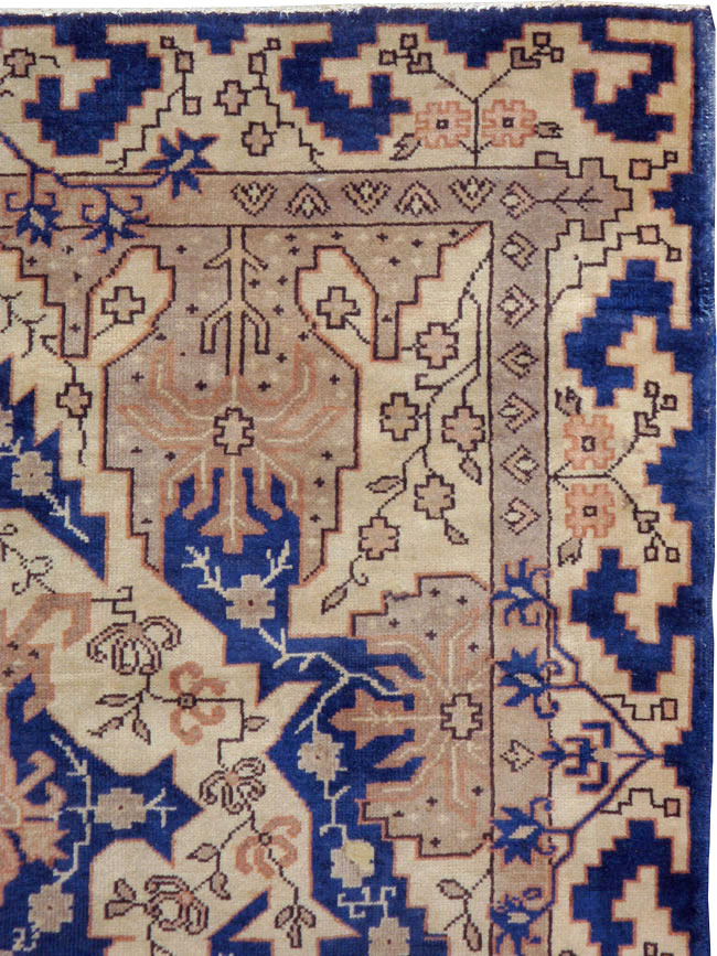 Vintage Indian Lahore Carpet, No.11345 - Gss