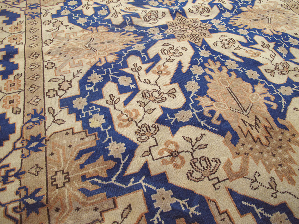 Vintage Indian Lahore Carpet, No.11345 - Gss
