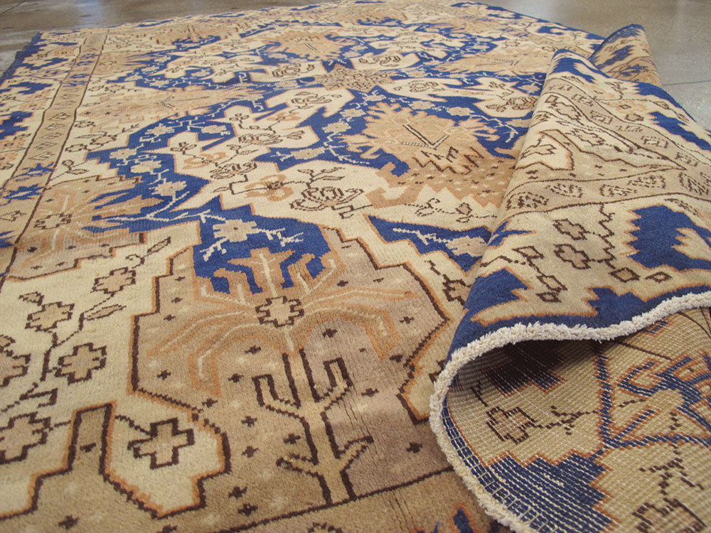 Vintage Indian Lahore Carpet, No.11345 - Gss