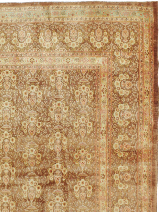 Vintage Persian Mashad Carpet, No.11350 - Gss