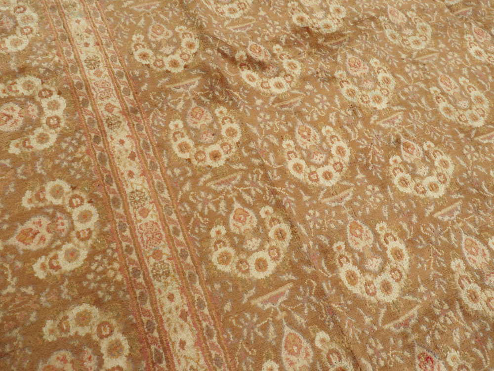 Vintage Persian Mashad Carpet, No.11350 - Gss