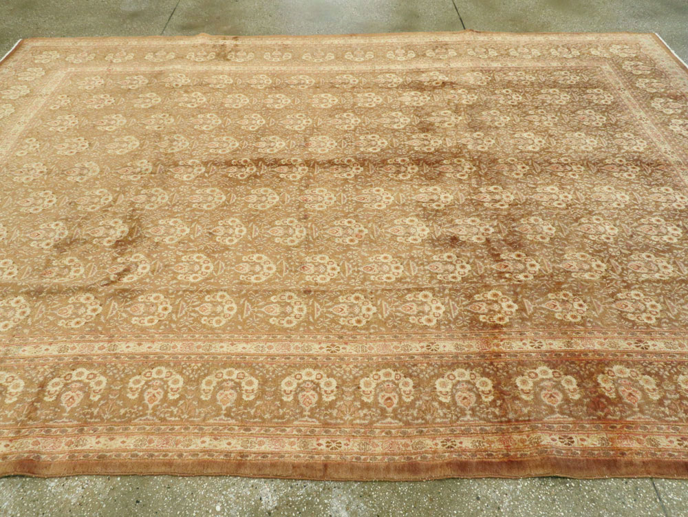Vintage Persian Mashad Carpet, No.11350 - Gss