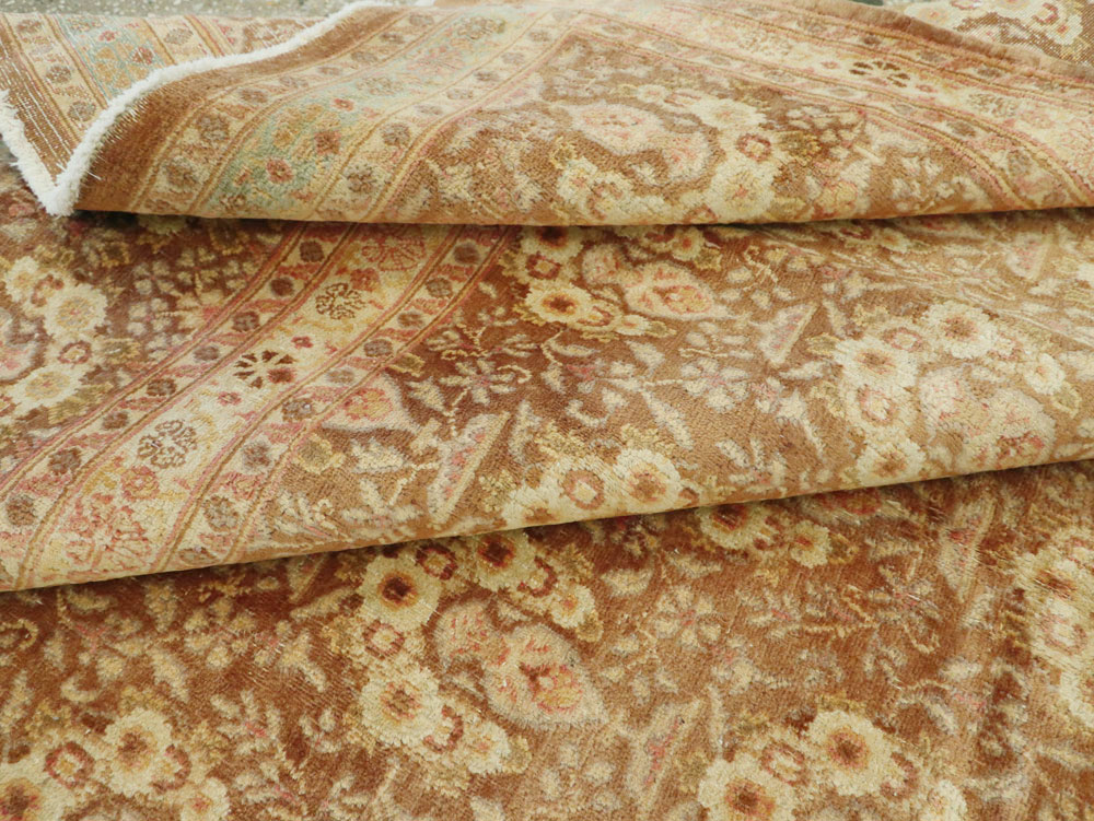 Vintage Persian Mashad Carpet, No.11350 - Gss