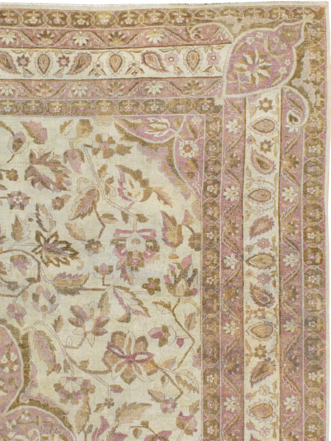 Antique Indian Amritsar Carpet, No.11443 - Gss