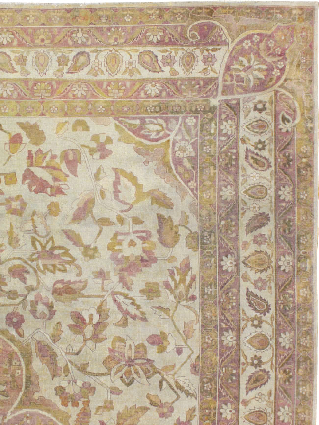 Antique Indian Amritsar Carpet, No.11443 - Gss