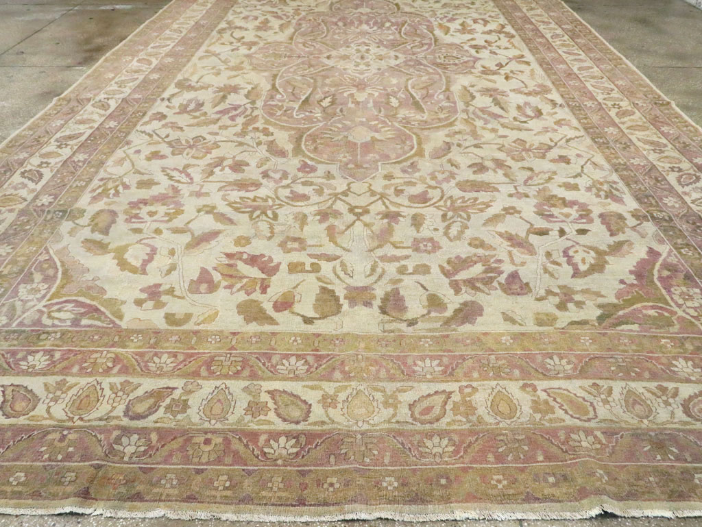 Antique Indian Amritsar Carpet, No.11443 - Gss