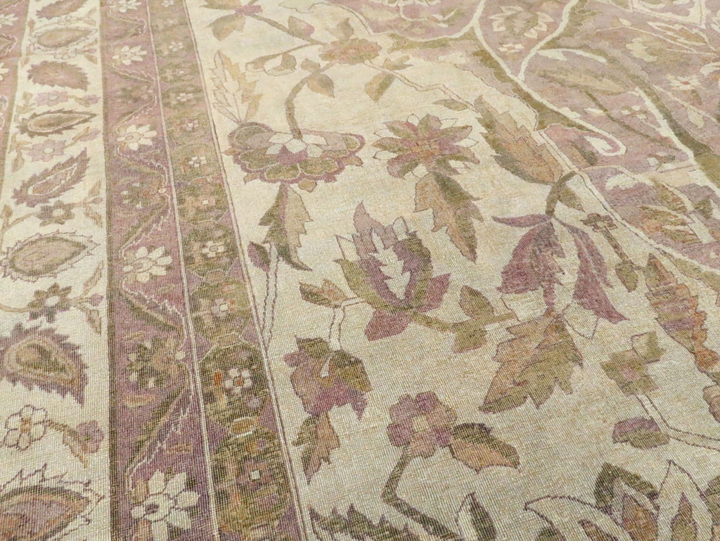 Antique Indian Amritsar Carpet, No.11443 - Gss
