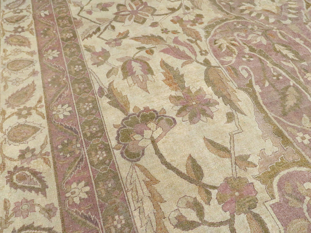 Antique Indian Amritsar Carpet, No.11443 - Gss