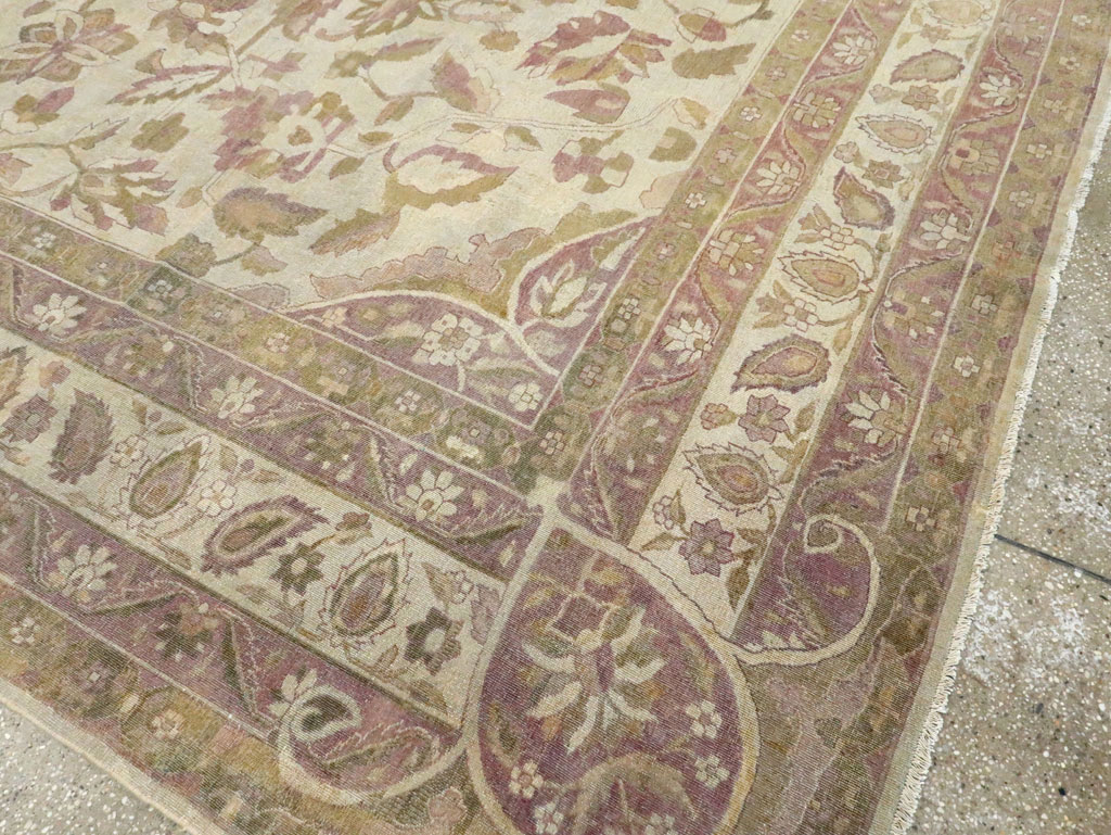 Antique Indian Amritsar Carpet, No.11443 - Gss